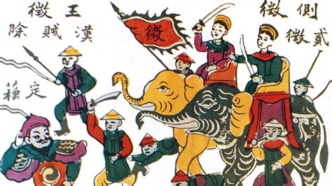 A Rebelião dos Três Monarcas: Uma História de Rebeldia Contra a Dominação Chinesa no Vietnã Durante o século II d.C.