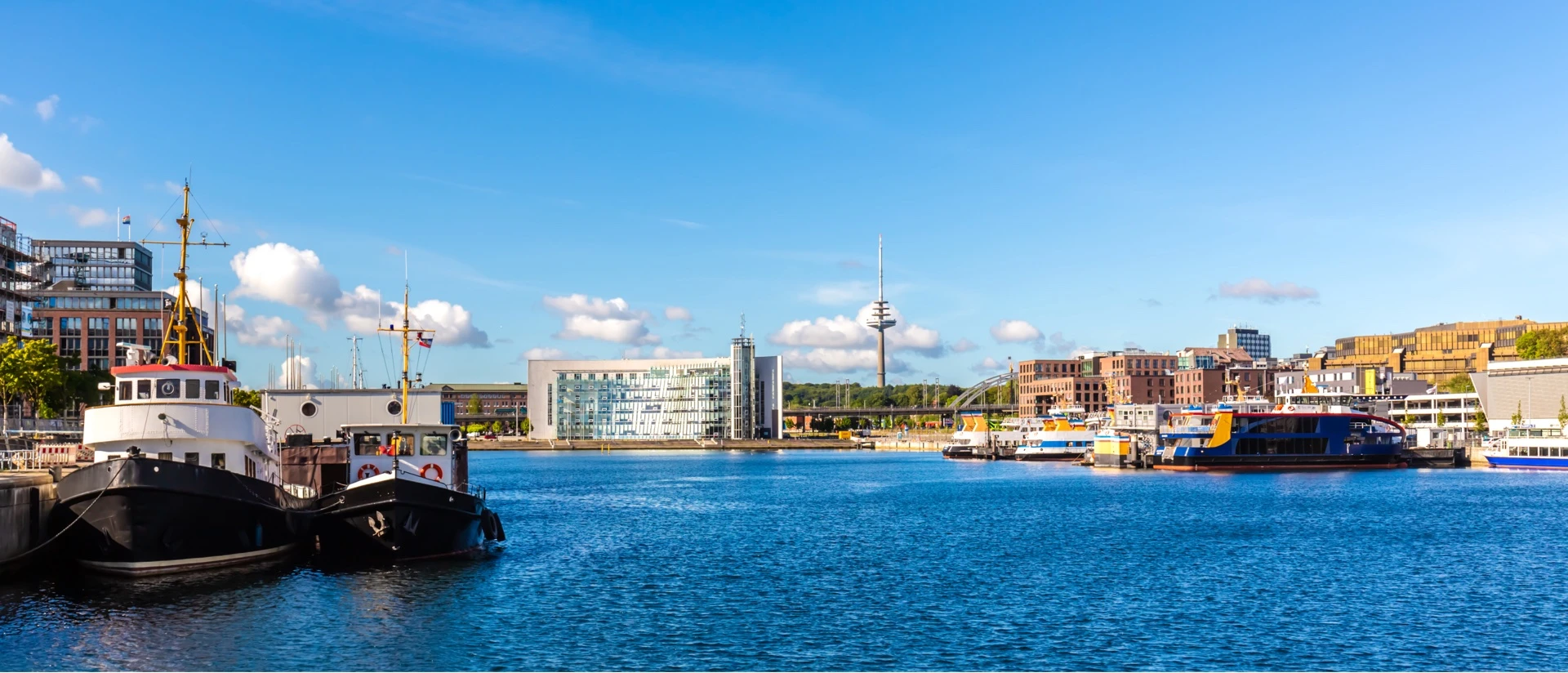 Blick auf Kiel